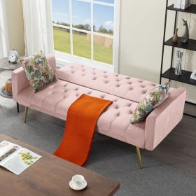 68.31' Futon Sofa bed (Color: PIK)