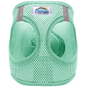 American River Solid Ultra Choke Free Dog Harness (Color: Teal, size: 3X-Large)