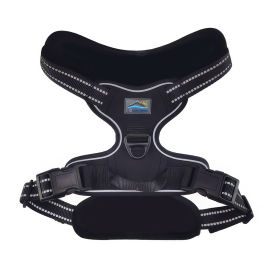 Venture Paw Pull Control Dog Harness (Color: Midnight, size: large)