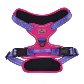 Venture Paw Pull Control Dog Harness (Color: Sugar Rush Pink, size: large)