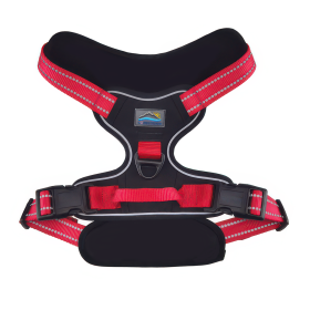 Venture Paw Pull Control Dog Harness (Color: Black Cherry, size: small)